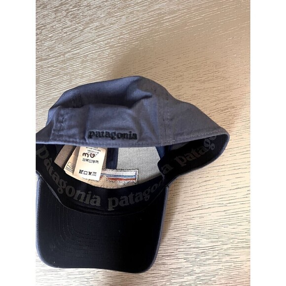 Patagonia Up & Out Roger That Hat Blue 73 logo Sz Small RARE - Picture 2 of 4